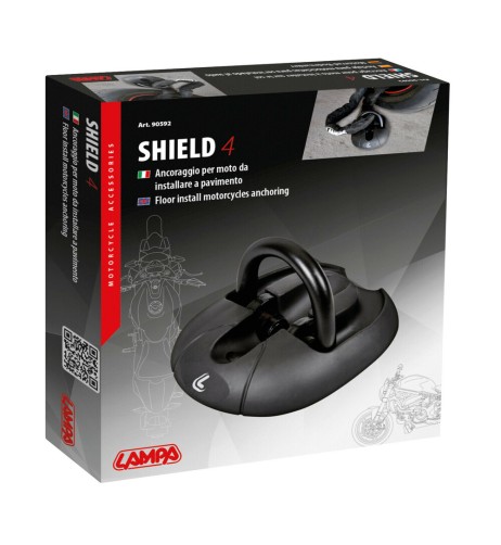 Ancoraggio per moto da installare a pavimento Shield 4