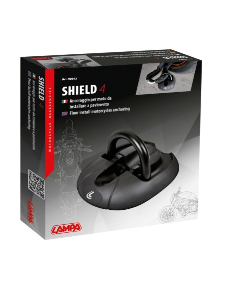 Ancoraggio per moto da installare a pavimento Shield 4