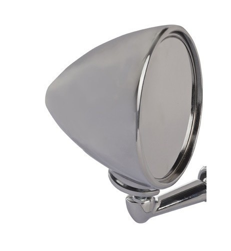 Specchio laterale a goccia auto epoca cromato