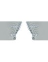 Set tende in poliestere per camion Luxury Smart Argento Blu