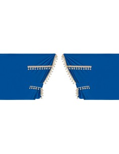 Set tende in poliestere per camion Luxury Smart Blu Oro