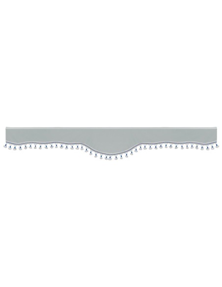 Set tende in poliestere per camion Luxury Pro Cabin Argento Blu