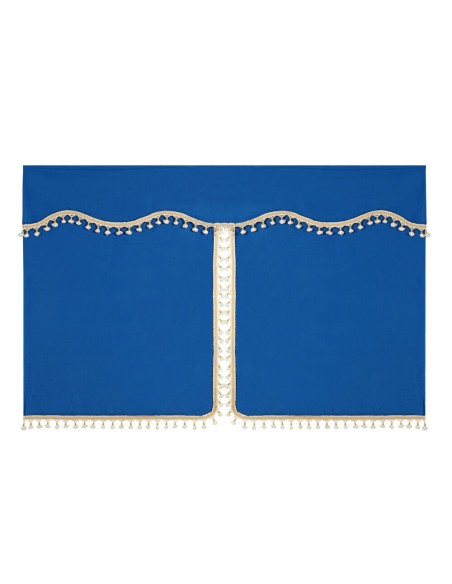 Set tende in poliestere per camion Luxury Pro Cabin Blu Oro