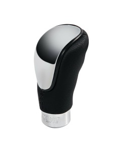 Pomello cambio alluminio e pelle Top Gear nero