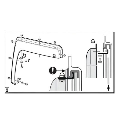 Deflettori Turbo G3 Land Rover Defender 90 110 2 4 porte 1975 2018
