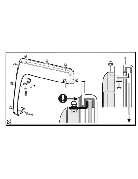 Deflettori Turbo G3 Land Rover Defender 90 110 2 4 porte 1975 2018
