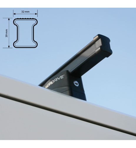 2 Barre portatutto commerciali acciaio VW Caddy 2004 2020