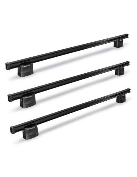 3 Barre portatutto portapacchi acciaio Land Rover Discovery 1989 1998