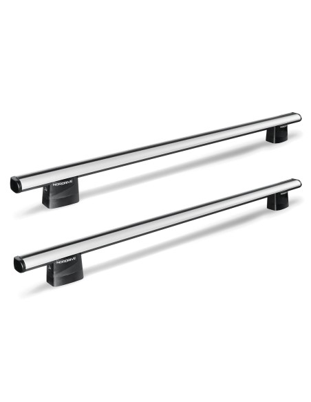 2 Barre portatutto portapacchi alluminio Nissan Patrol GR 1997 2009