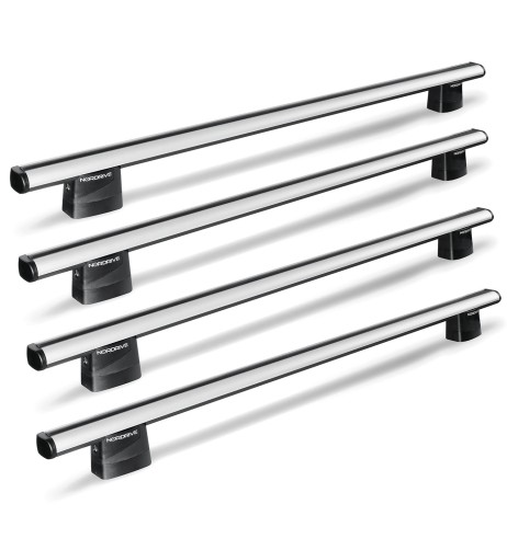 4 Barre portatutto commerciali alluminio Volkswagen Transporter T6 T6 1