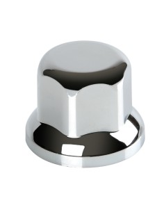 Set 10 copribulloni camion cromati in ABS diametro 32mm 97654