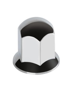 Set 10 copribulloni camion cromati in ABS diametro 32mm 97652