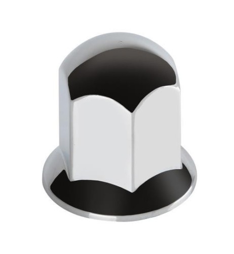 Set 10 copribulloni camion cromati in ABS diametro 32mm 97652