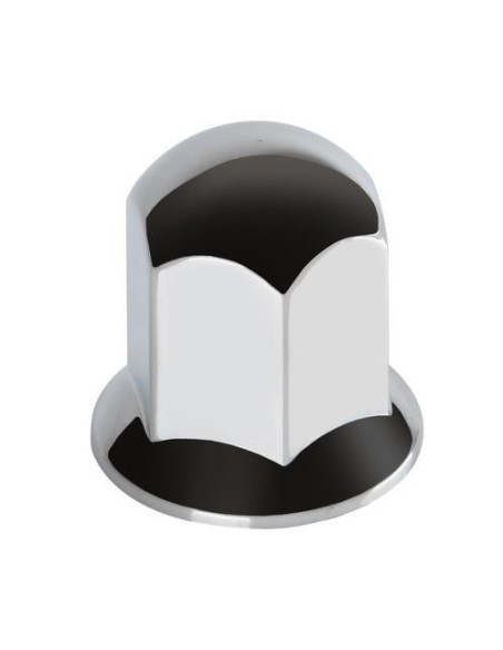 Set 10 copribulloni camion cromati in ABS diametro 32mm 97652