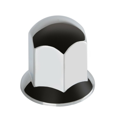 Set 10 copribulloni camion cromati in ABS diametro 33mm 97653