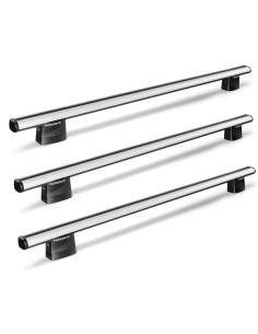 3 Barre portatutto commerciali alluminio Ford Transit 1986 2014 tetto H1