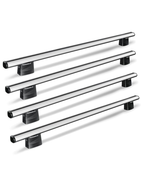 4 Barre portatutto commerciali alluminio Citroen Jumper dal 2006 passo L XL