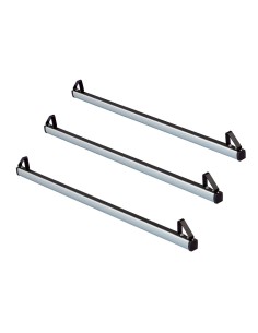 3 Barre portatutto commerciali XAL alluminio Peugeot Bipper dal 2007