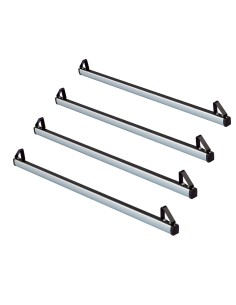 4 Barre portatutto commerciali XAL alluminio Ford Transit Connect L1H1 2013-2024