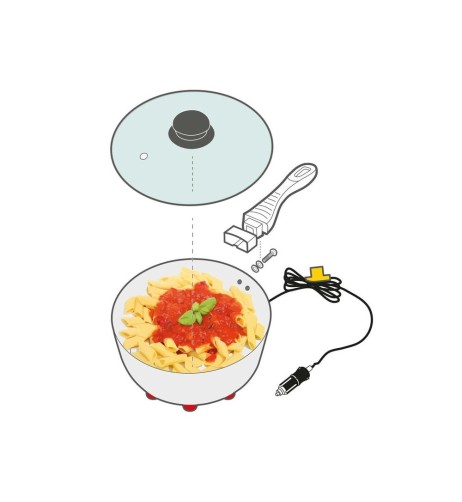 Pentola elettrica 18cm 12V 170W 13A