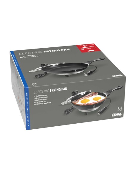 Padella elettrica 20cm 24V 270W 13A