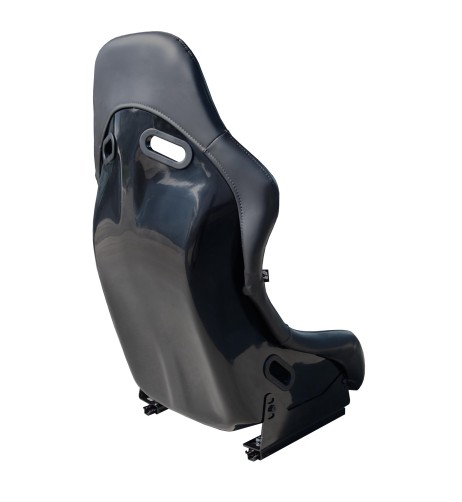 Sedile sportivo fisso Simoni Racing Ayrton in pelle e tessuto