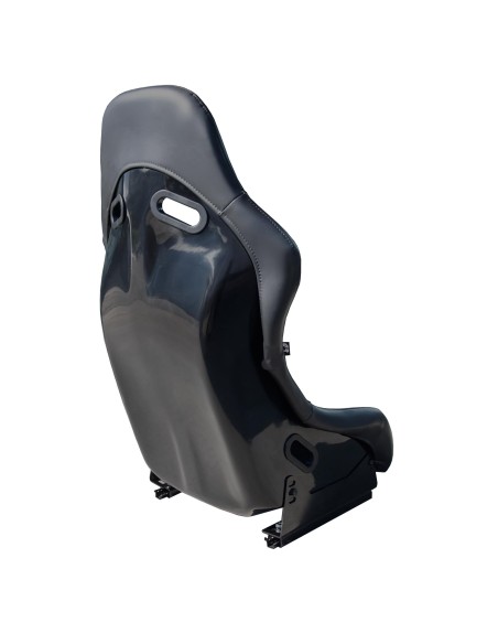 Sedile sportivo fisso Simoni Racing Ayrton in pelle e tessuto