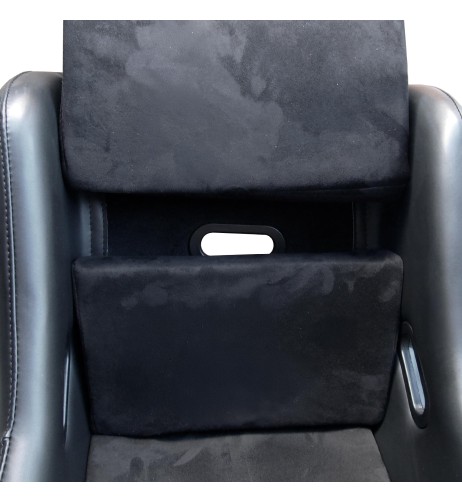 Sedile sportivo fisso Simoni Racing Ayrton in pelle e tessuto