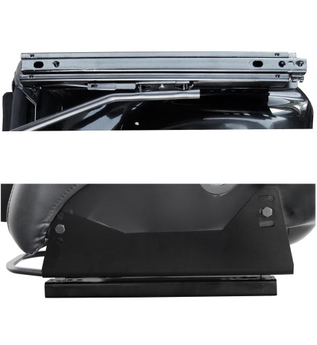 Sedile sportivo fisso Simoni Racing Ayrton in pelle e tessuto