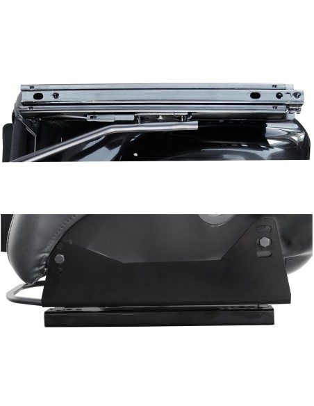 Sedile sportivo fisso Simoni Racing Ayrton in pelle e tessuto