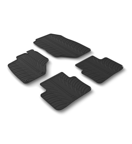 Set tappetini su misura gomma per Peugeot 5008 dal 2024