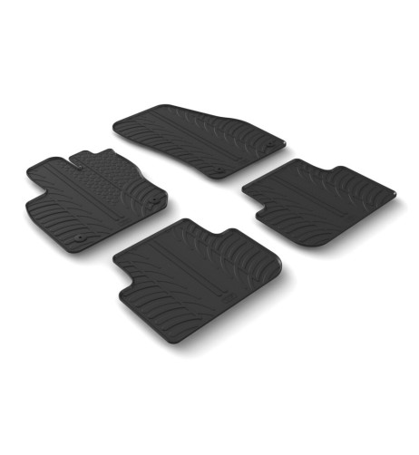 Set tappetini su misura gomma per VW Tiguan dal 2023