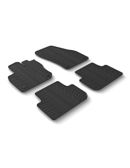 Set tappetini su misura gomma profumati VW Tiguan dal 2023