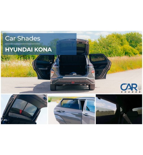 Kit tendine oscuranti parasole su misura Hyundai Kona II dal 2023