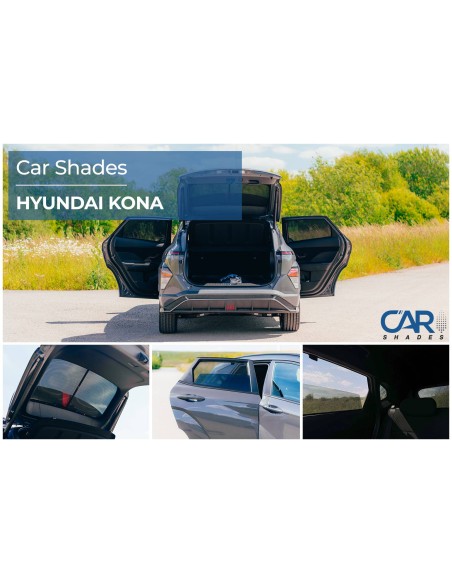 Kit tendine oscuranti parasole su misura Hyundai Kona II dal 2023