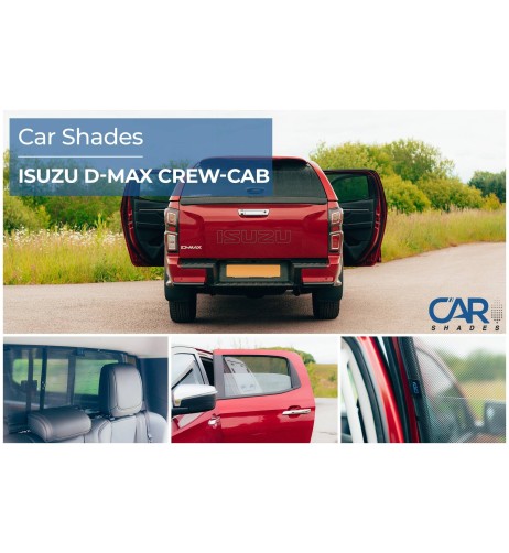 Kit tendine oscuranti parasole su misura Isuzu D Max 4 porte dal 2020