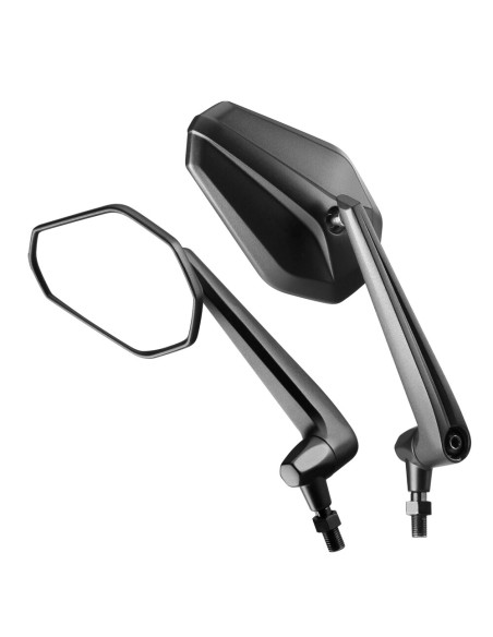 Coppia di specchietti Victor moto Filettatura destra M10x1 25