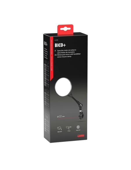 Specchietto Bico moto con attacco da manubrio