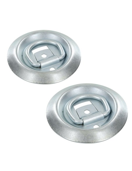 G1 Kit 2 anelli in acciaio per ancoraggio carichi 200kg