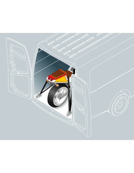 G3 Kit 2 anelli in acciaio per ancoraggio carichi 800kg