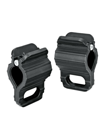 Coppia morsetti manopole moto per nastri tensori