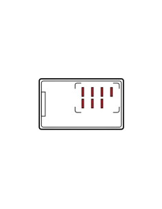 Flasher 7 PIN rel intermittenza elettronica frecce 12V 1 2A 2