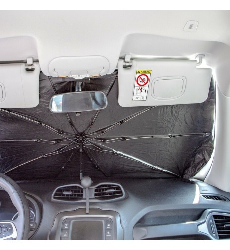 Ombrello parasole con manico regolabile M 72x133cm