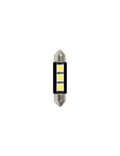 Coppia lampadine Hyper Led 24 28V siluro 10x39mm SV8 5 8 3 LED