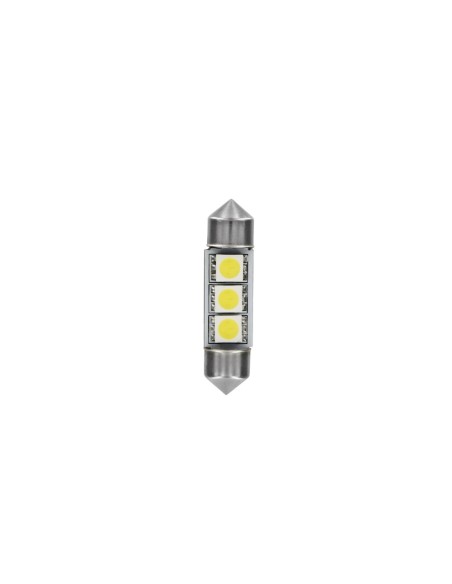 Coppia lampadine Hyper Led 24 28V siluro C5W 9x36mm SV8 5 8 3 LED