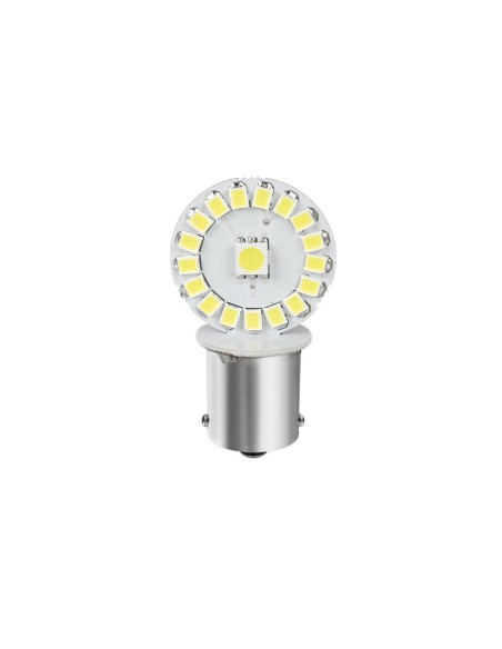 Coppia lampadine Hyper Led 24 28V BA15s P21W 34 LED