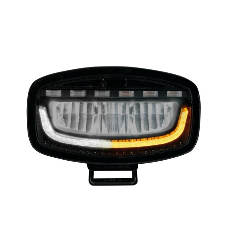 Faro supplementare Led multifunzione Glare Oval Pro 10 30V 