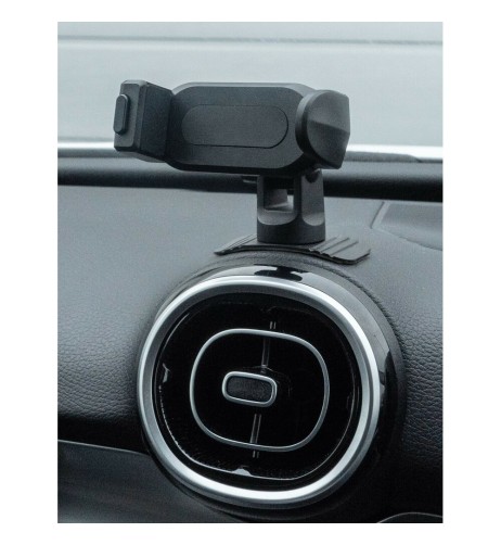 Porta telefono a clip con base adesiva Compact