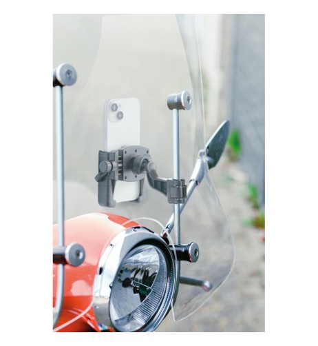 Porta telefono universale attacco specchietto o parabrezza Smart Scooter Gr