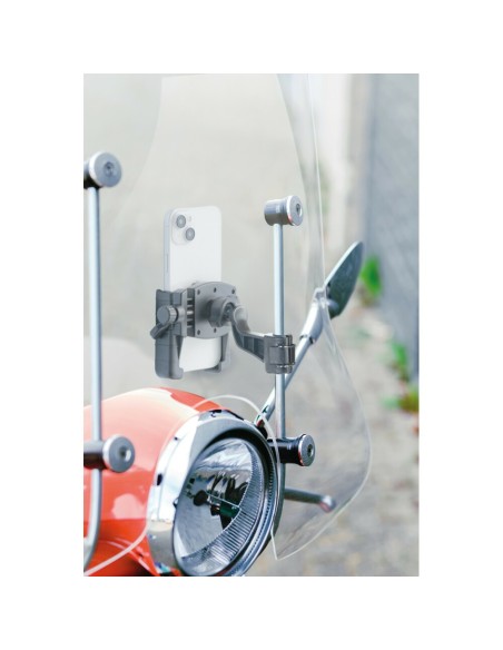 Porta telefono universale attacco specchietto o parabrezza Smart Scooter Gr